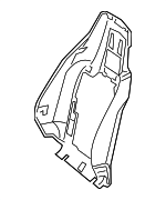 20791002189G49 - Body: Seat Back Panel for Mercedes-Benz Image