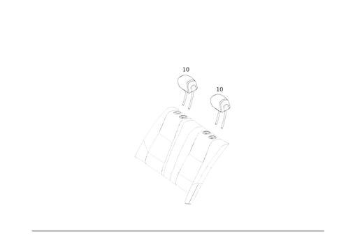Head Restraint for 2026 Mercedes-Benz E450 #0