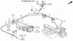 17205PC6000 - Engine: CLAMP, TUBE (7.5X2) for Honda Image