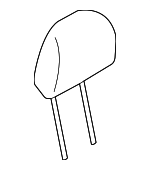 64061AJ03AWJ - : Headrest for Subaru Image