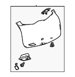 22769340 - Body: Lower Trim Panel for Cadillac: SRX Image