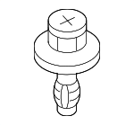 GJ2168885B80 - Body: Lock Pillar Trim Fastener for Mazda: 6, 626, Miata, MPV, Protege Image
