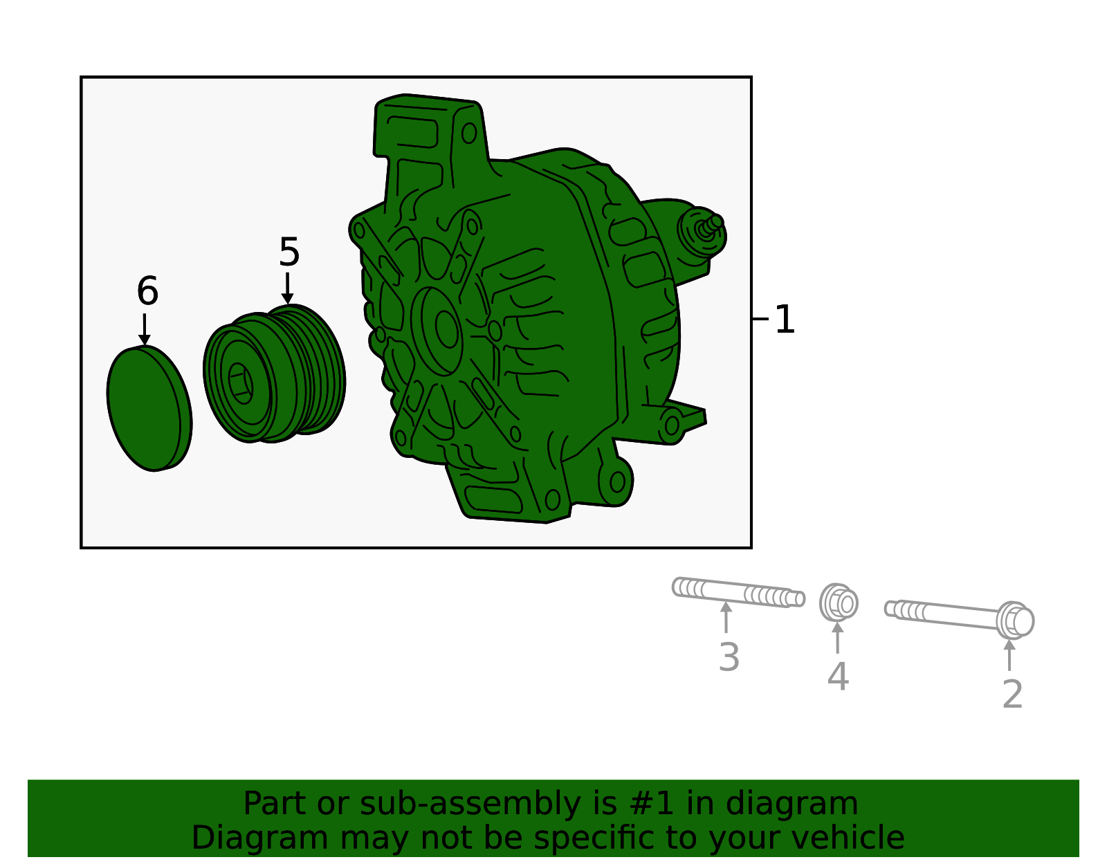 2019-2025 Toyota Alternator 27060-F0060 | OEM Parts Online