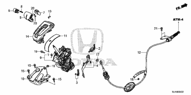 Select Lever for 2018 Honda CR-V #0