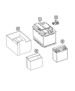 BCAH6650AA - Electrical: Storage Battery for Mopar Image