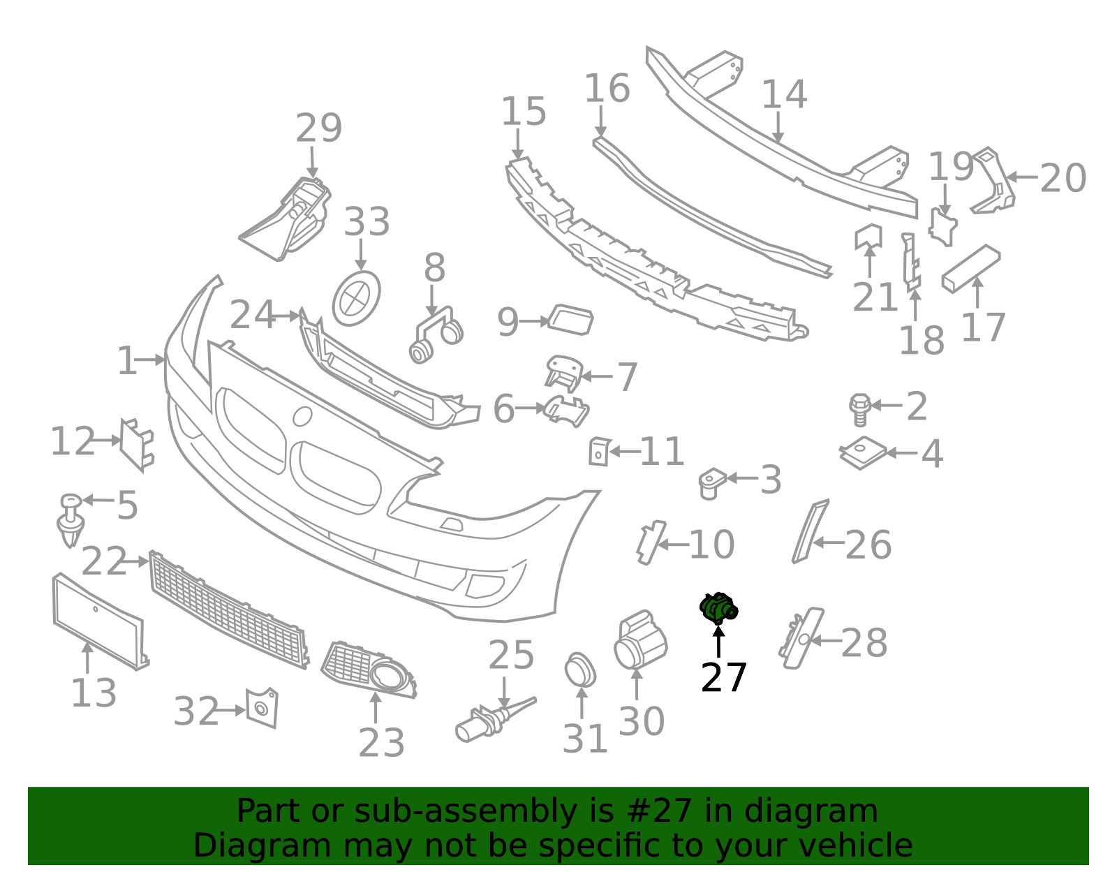 Genuine BMW 66-53-9-240-352 | Lane Departure System Camera | FREE
