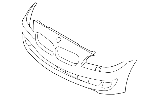 Genuine BMW 51-11-8-058-998 | Bumper Cover | FREE Shipping