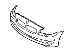 51118058998 - Body: Bumper Cover for BMW: 528i, 528i xDrive, 535d, 535d xDrive, 535i, 535i xDrive, 550i, 550i xDrive, ActiveHybrid 5 Image