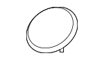 992807499AG2X - Body: Tow Eye Cap for Porsche Image