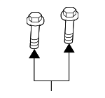 11519387 - Electrical: Battery Tray Bolt for GM Image