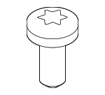 EYC106710 - Body: Pillar Trim Clip for Land Rover: LR3, LR4, Range Rover Sport Image