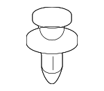 2005-2020 Land-Rover Rear Body Panel Trim Panel Clip