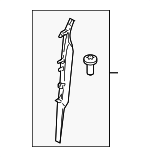 EMB500231PVJ - Body: Pillar Trim for Land Rover: LR3, LR4, Range Rover Sport Image