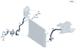 2065010201 - Cooling/Auxiliary Heating: Coolant Filling Hose for Mercedes-Benz Image