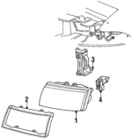 16517381 - Electrical: Headlamp Assembly for Chevrolet: Lumina Image