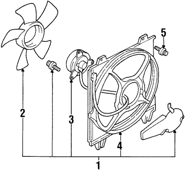 MR500561 - HVAC: Fan Assembly for Mopar Image