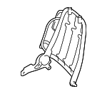 9L8Z7861018A - Body: Seat Back Frame for Ford: Escape | Mercury: Mariner Image