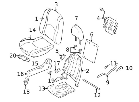 Switches, Solenoids & Actuators for 2009 Ford Escape #1