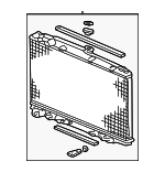 19010P8FA51 - Cooling System: Radiator for Honda: Odyssey Image