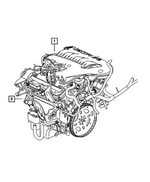 68248369AA - : Long Block Engine for Mopar Image
