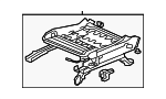 81536SLNA01 - Body: Seat Adjust Assembly for Honda: Fit Image