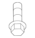 11609457 - Exhaust: Extension Screw for GM Image