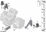 22116887268 - : Engine Mount, Right for BMW Image