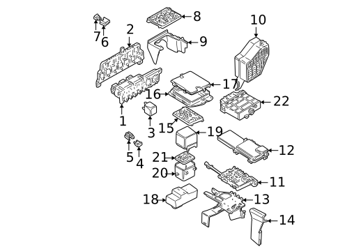 Horn for 2003 Volkswagen Jetta #1