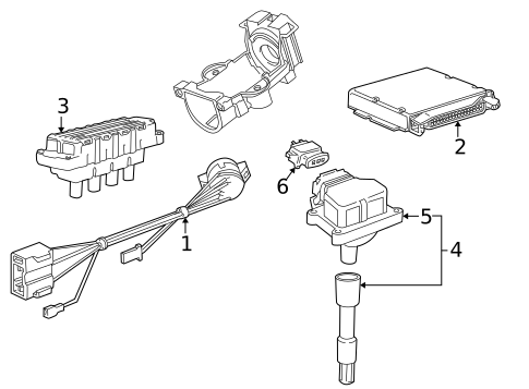 Ignition System for 1998 BMW Z3 #0