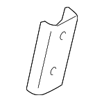 17217575553 - Cooling System: Rear Bracket for BMW: 550i, 550i xDrive, 650i, 650i Gran Coupe, 650i xDrive, 650i xDrive Gran Coupe, 750i, 750i xDrive, 750Li, 750Li xDrive, 760Li Image