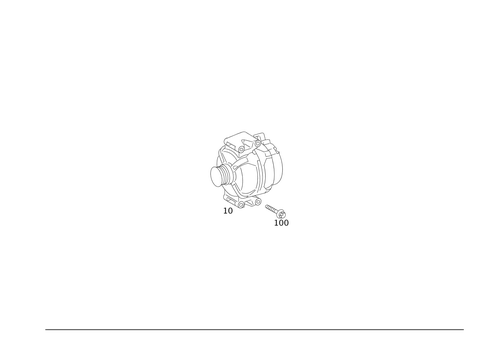 Alternator for 2016 Mercedes-Benz AMG&reg; GT S #0