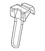 15203353 - : Hood Latch Support for Saab: 9-7x Image