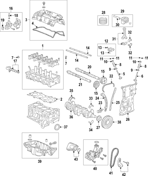 Engine for 2019 Honda Civic | OEM Parts Online