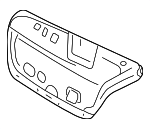 817523L020 - Body: Trunk Lid Trim for Hyundai Image