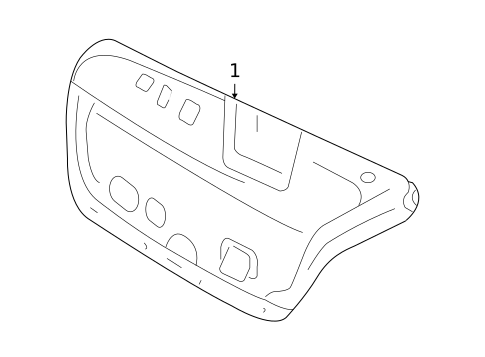 Interior Trim - Trunk for 2011 Hyundai Azera #0