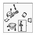 4H0133824R - : Air Cleaner Assembly for Audi: A8 Quattro Image