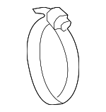 N0245047 - : Intake Pipe Clamp for Audi: A8 Quattro Image