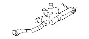 6F9Z5G274B - : Exhaust Pipe for Ford: Freestyle Image