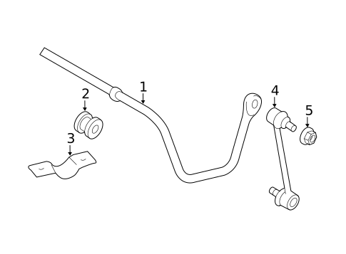 Stabilizer Bar & Components for 2013 Toyota Camry #3