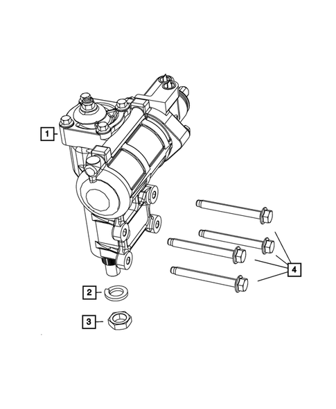 Steering Gear for 2016 Jeep Wrangler #0