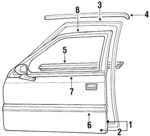 4443644 - Body: Door Shell for Dodge: Shadow Image