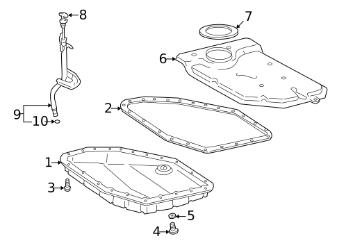 Transaxle Parts for 1999 Toyota RAV4 #0