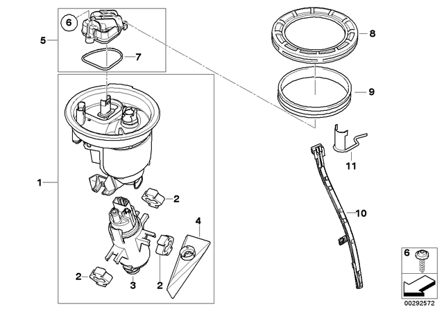 16147707255 - : Bracket, Level Sensor for BMW-Motorrad Image