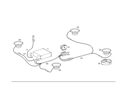 Radio Set, Radio Accessories, Antenna for 1986 Mercedes-Benz 300E #2