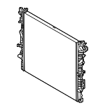 17117925806 - Electric Propulsion System: Radiator for BMW: i5, i7 Image