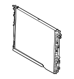17117925808 - Electric Propulsion System: Radiator for BMW: i5, i7 Image