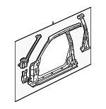 4635S3V300ZZ - Body: Uniside Assembly for Acura Image