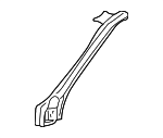 4666S3VA10ZZ - Body: Pillar Reinforced for Acura Image
