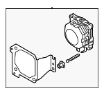 8W0907561C - Electrical: Cruise Control Distance Sensor for Audi Image