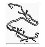 95861201500 - : Battery Cable for Porsche: Cayenne Image